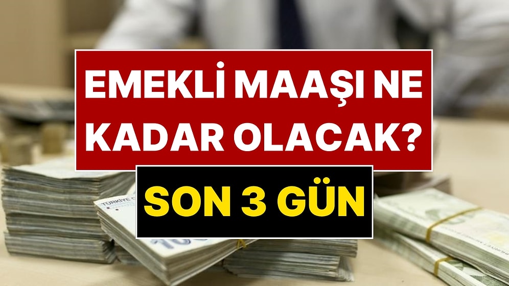 Emeklinin Kaderi 5 Ocak’ta Belli Olacak! Emekli Maaşı Ne Kadar Olacak?