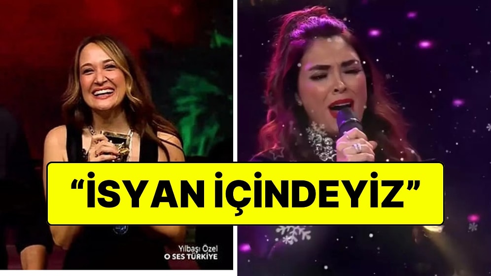 O Ses Türkiye Yılbaşı'na Konuk Olan Zuhal Topal'a Gupse Özay'dan "Oyunculuğa Dön" Israrı