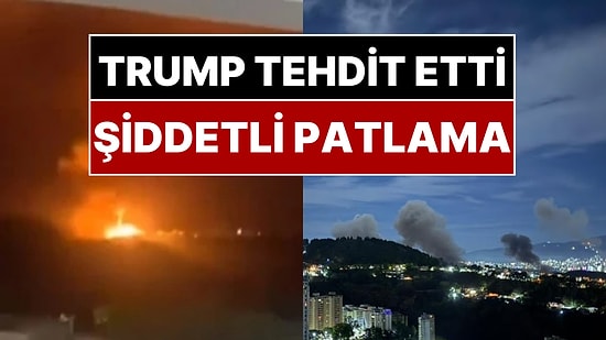 Venezuela’da Şiddetli Patlama! "Saldırı Emrini Trump Verdi": Ülkede OHAL İlan Edildi