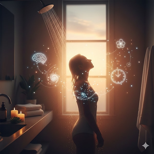 Akşam duş alanlar daha az stres hissederler.