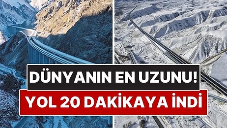 3 Saatlik Yol 20 Dakikaya Düştü: Dünyanın En Uzun Otoyol Tüneli Açıldı! Dağlar Delindi
