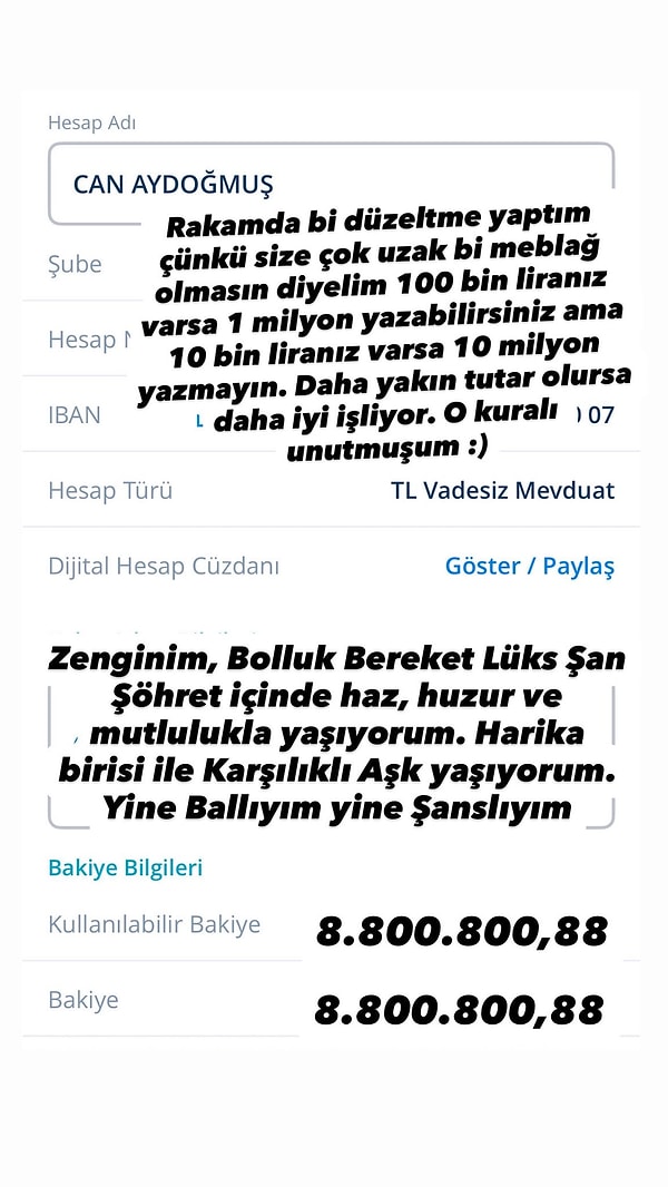 Öncelikle kullandığınız banka uygulamasının ekran görüntüsünü alıyorsunuz.