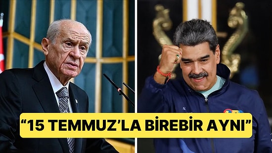 Devlet Bahçeli, Maduro'nun ABD Tarafından Devrilmesini 15 Temmuz'a Benzetti