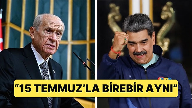 Devlet Bahçeli, Maduro'nun ABD Tarafından Devrilmesini 15 Temmuz'a Benzetti