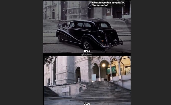 What was the plot of the movie "From Russia with Love"? Why was the film set in Istanbul?