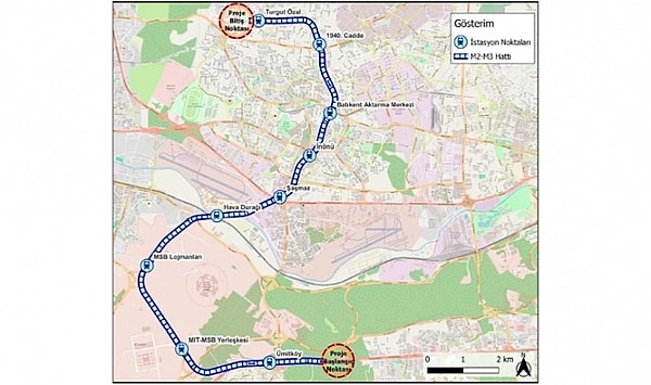 Önemli güzergahlarla yolculuk kısalacak.