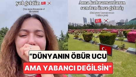 Güney Kore’ye Giden Kadın, Şehit Düşen Türk Askerlerinin Mezarını Görünce Gözyaşlarını Tutamadı