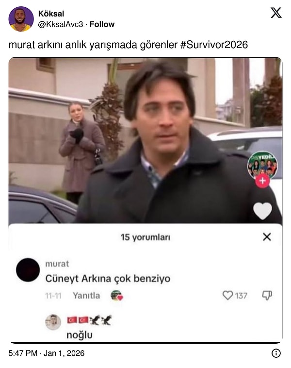 1. Bir 5 dakika güldüm 10 dakika filan