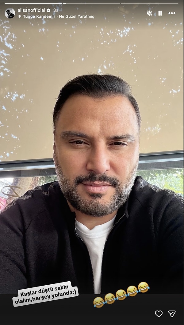 Geçtiğimiz saatlerde Alişan'dan yeni bir fotoğraf geldi.