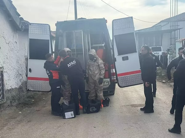 Ankara'da 7 kişilik aile hastanelik oldu.