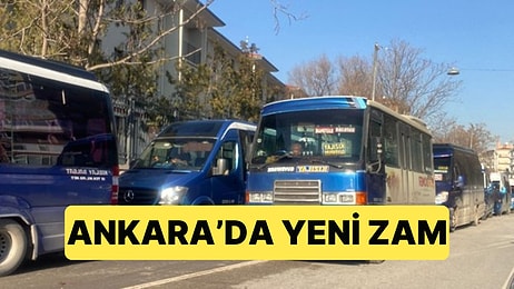 Ankara Yeni Yıla Ulaşım Zamlarıyla Başladı: İndi Bindi 40 TL Oldu