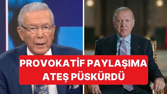 Cumhurbaşkanı Erdoğan'la İlgili Yapılan Hadsiz Paylaşıma Uğur Dündar'dan Tepki