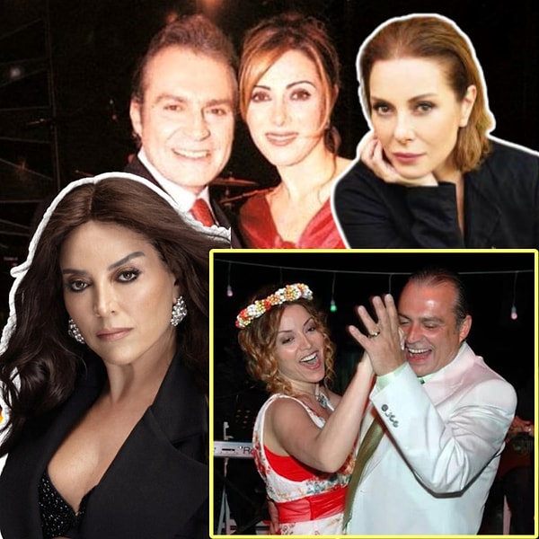 Ve resmen magazin tarihine geçen bir aşk üçgeni yaşandı...