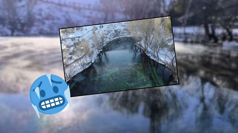 The Only Place That Doesn't Freeze Even When the Temperature Drops to -30 Degrees!