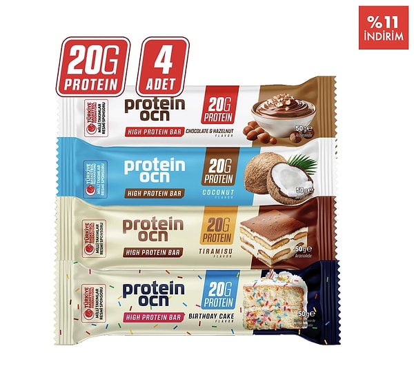 ProteinOcean Protein Bar Karma Kutu'da yer alan %11 indirim + %10 kod fırsatı kaçmaz!