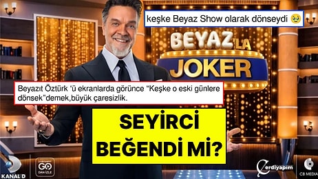 Tepkiler İkiye Ayrıldı: Yeni Yarışma Beyaz’la Joker’e Gelen İlk Yorumlar