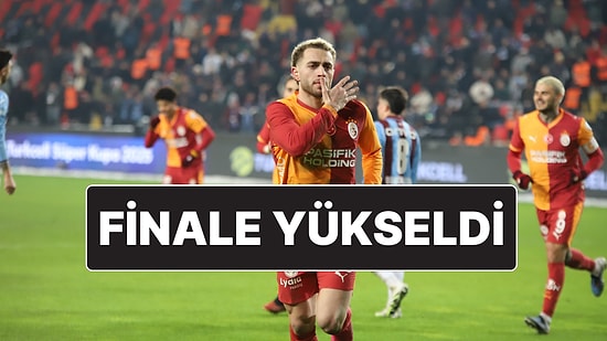 Galatasaray, Trabzonspor’u 4 Golle Yenerek Süper Kupa’da Finale Yükseldi