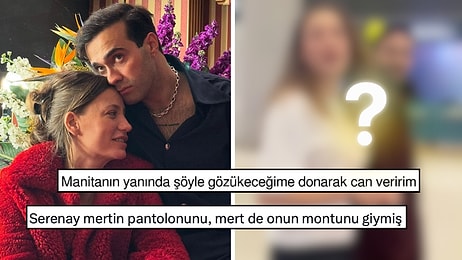 Serenay Sarıkaya ve Mert Demir Çiftinin Havaalanı Kombinlerindeki Zıtlık X'te Dillere Düştü!