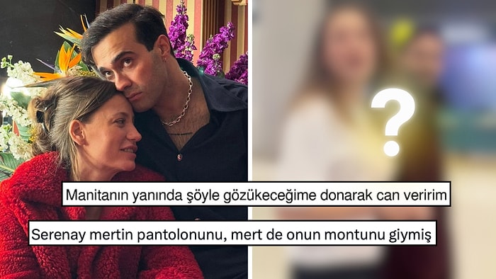 Serenay Sarıkaya ve Mert Demir Çiftinin Havaalanı Kombinlerindeki Zıtlık X'te Dillere Düştü!