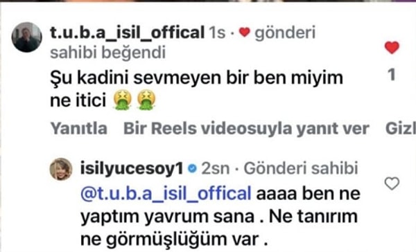 Usta sanatçı son olarak ise sosyal medya hesabından yaptığı paylaşıma gelen yorumla gündeme oturdu.