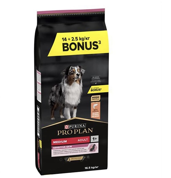 Hassas deriye sahip köpekler için özel formül.