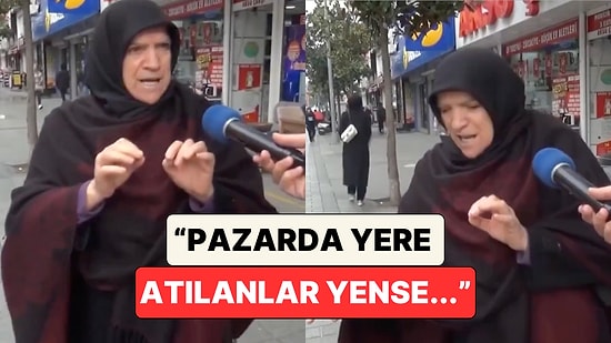 Sokak Röportajında Açım Diyenlerin Yalan Söylediğini Belirten Vatandaşın Verdiği Tavsiye Pes Dedirtti