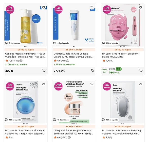 Bakım ve makyaj ürünlerini yenilemek isteyenler bu kampanyayı kaçırmasın!