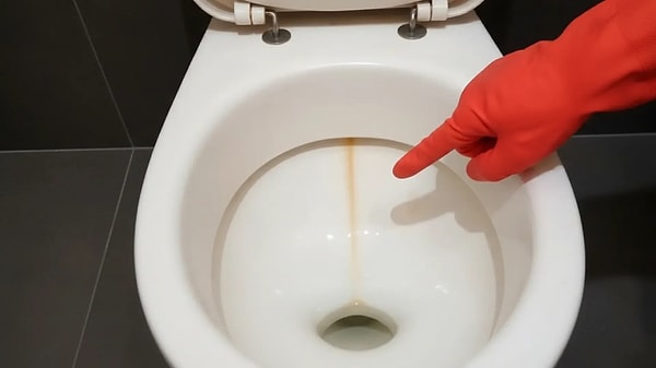 Sarı renkli hat çoğu zaman sert su kaynaklı oluyor