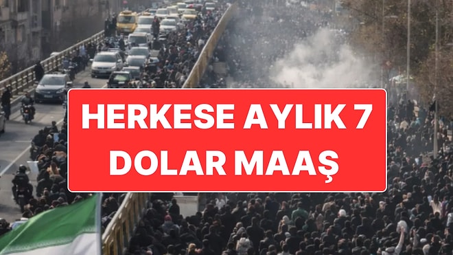 İran Her Vatandaşına Aylık 7 Dolar Maaş Verecek: Ekonomik Kriz Protestolarına Çözüm Aranıyor!