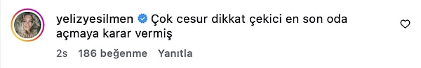 Fakat nedendir bilinmez; hemcinsi Yeliz Yeşilmen'den Gökçe Bahadır'ın kombinine çirkin bir yorum geldi.