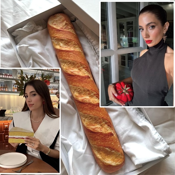 Sıra dışı moda tercihleriyle öne çıkan Rachel Araz, hepsi birbirinden marjinal çantalarıyla tüm gözleri üzerine çekiyor.