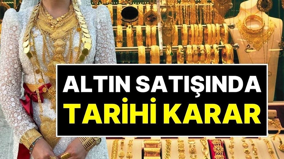 Kuyumculardan Nakit Parayla Altın Almak Yasaklanıyor: Tarihi Karar Nisan Ayında Uygulanmaya Başlanacak