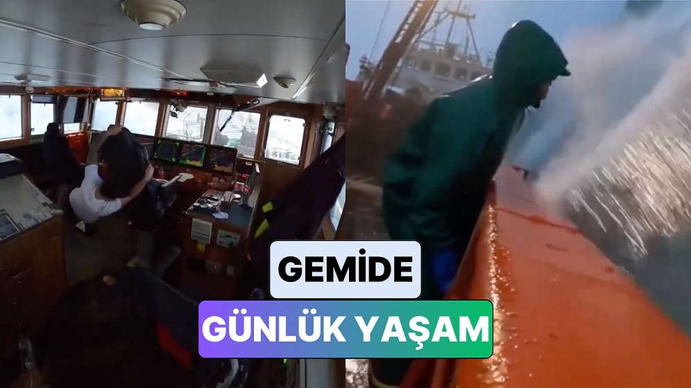 Uzaydaki Astronotlar Gibi: Denizciler Gemide Yaşadıkları Zor Anları Paylaştı