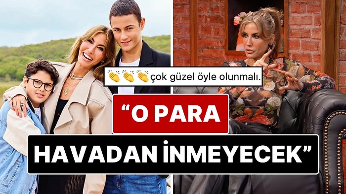 Çağla Şıkel'in Kendisinden Para İsteyen Çocuklarına Koyduğu Kurallar Kullanıcılardan Takdir Topladı