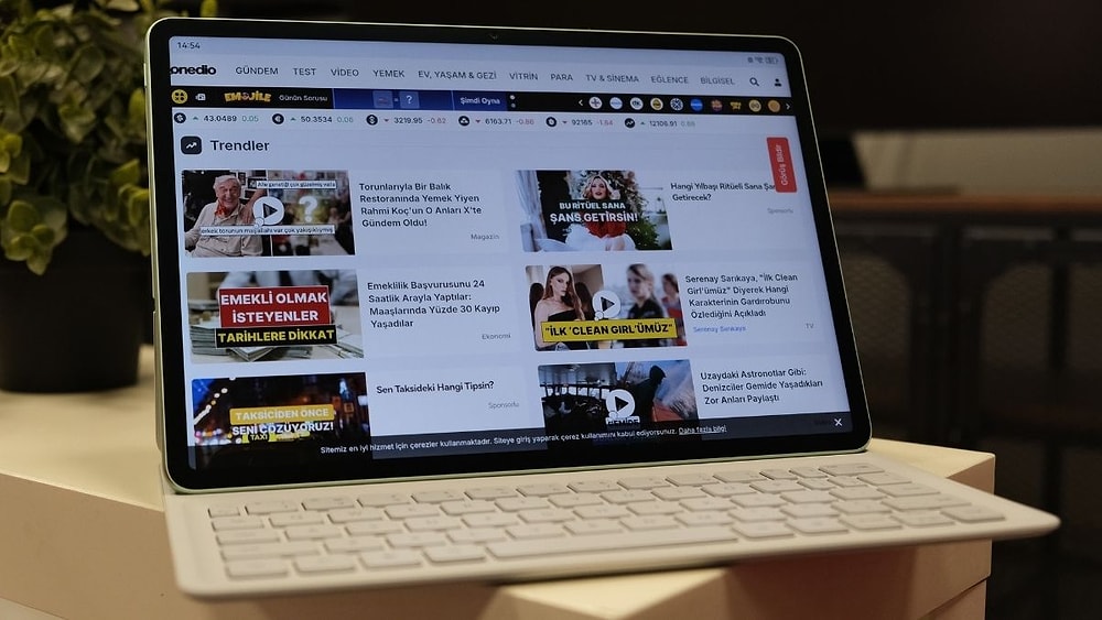 Kafede Çalış, Evde Çiz, Gününü Tabletten Yönet : Laptop gibi Tablet Huawei MatePad 11.5 S