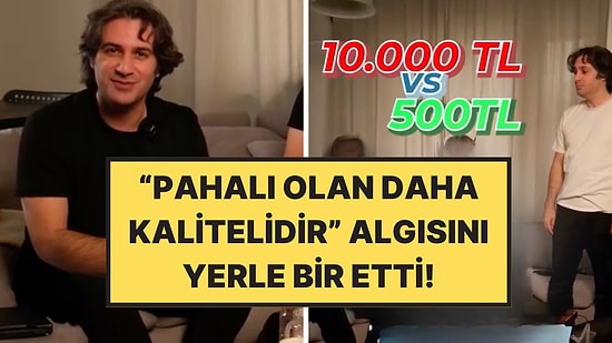 Fenomen Doktor Tişört Deneyiyle Algıyı Yıktı: Pahalı Olan Gerçekten Daha mı Kaliteli?