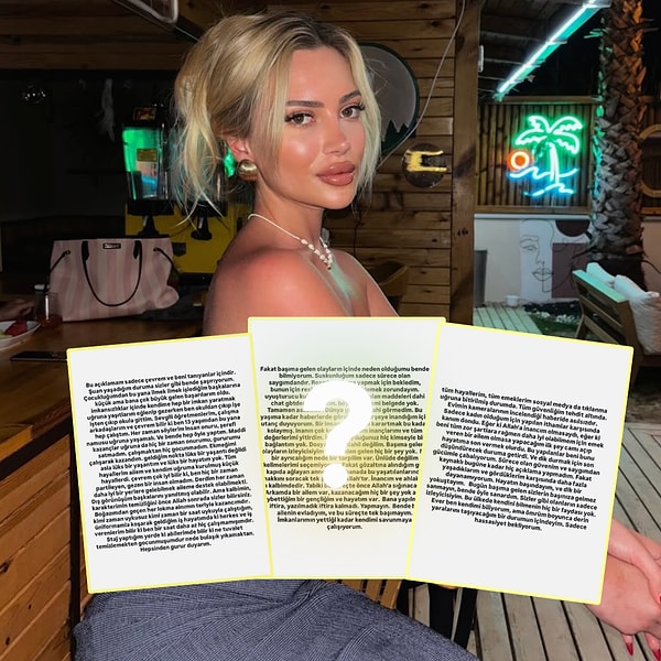 Geçtiğimiz dakikalarda sosyal medya hesabından upuzun bir açıklamada bulunan Senna Yıldız, hiç uyuşturucu kullanmadığını iddia etti.