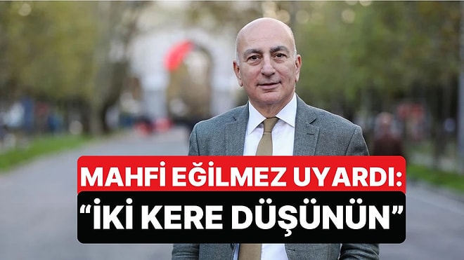 Ünlü Ekonomist Mahfi Eğilmez 2026 İçin Uyardı: "Risk Alırken İki Kez Düşünün"