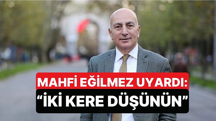 Ünlü Ekonomist Mahfi Eğilmez 2026 İçin Uyardı: "Risk Alırken İki Kez Düşünün"