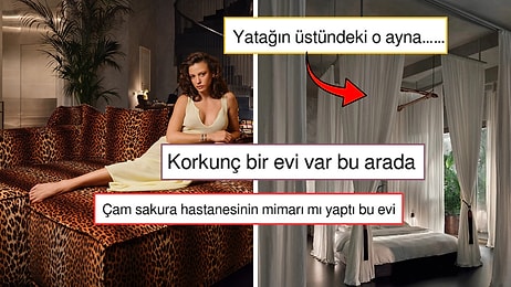 Serenay Sarıkaya'nın Dergilere Konu Olan Evi Cesur Detaylarıyla Sosyal Medyayı Yeniden Karıştırdı
