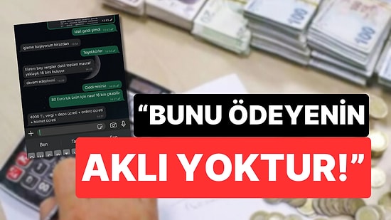 4 Bin Liralık Ürün İçin 16 Bin TL'ye Yakın Gümrük Masrafı Ödeyen Yazar İsyan Etti