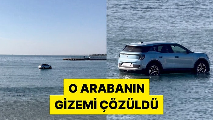 Marmara Denizi'nin Ortasındaki Gizemli Aracı Görenler Şaşkınlık Geçirdi
