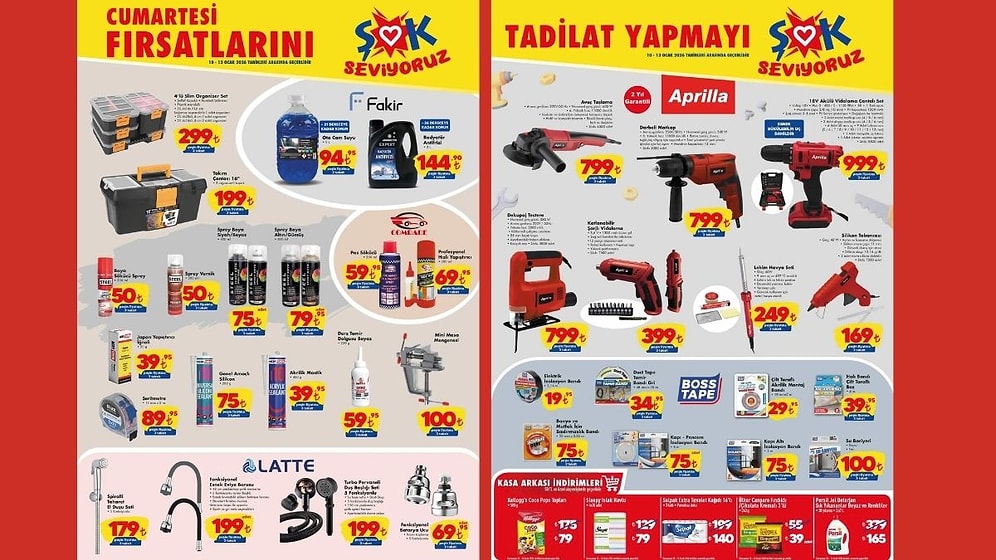 ŞOK'a Yapı Market Ürünleri Geliyor! 10 Ocak 2026 ŞOK Aktüel Ürünler Kataloğu