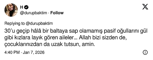 Ek olarak attığı bu tweet ise tepkilerin çoğalmasına neden oldu.