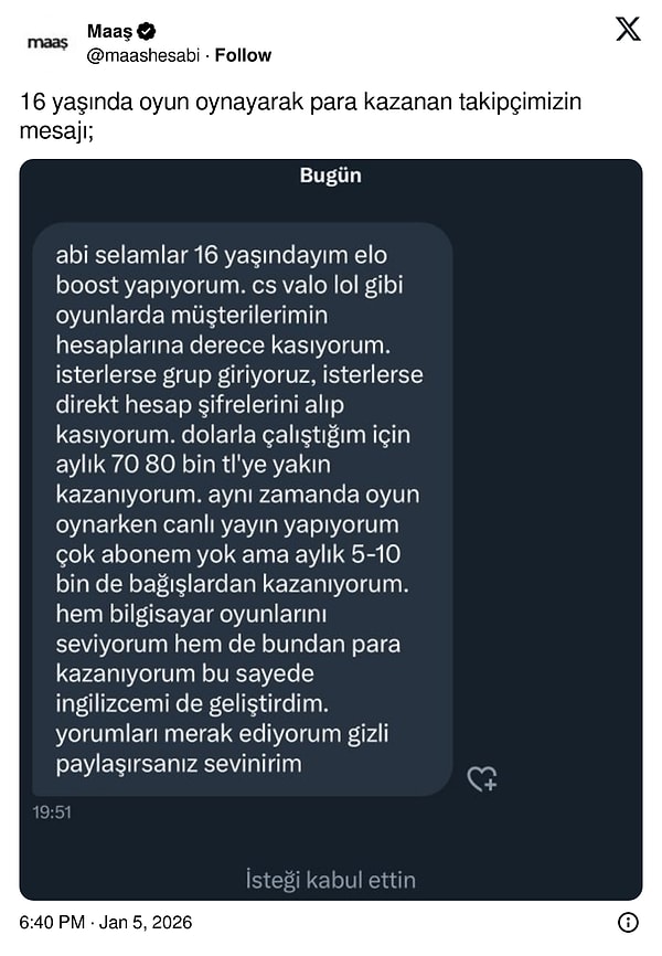 Gençlerin favori alanlarından biri de gaming.