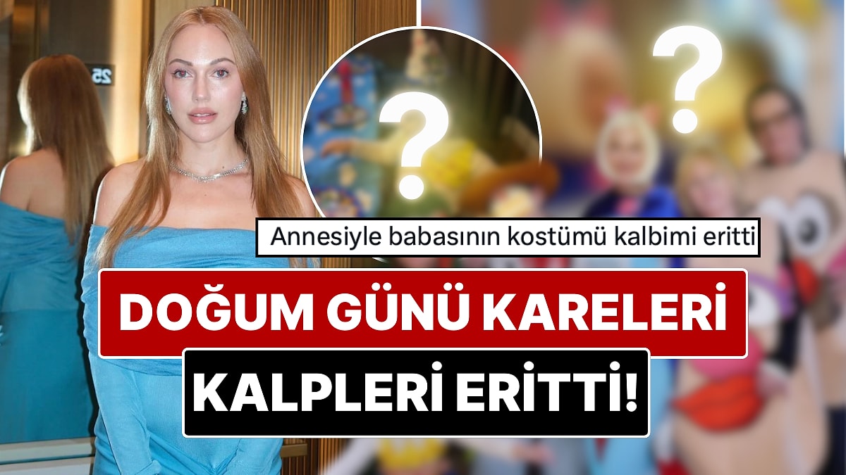 Meryem Uzerli'nin Küçük Kızı Lily'nin Doğum Gününden Paylaştığı Kareler Kalpleri Eritti