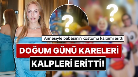 Meryem Uzerli'nin Küçük Kızı Lily'nin Doğum Gününden Paylaştığı Kareler Kalpleri Eritti