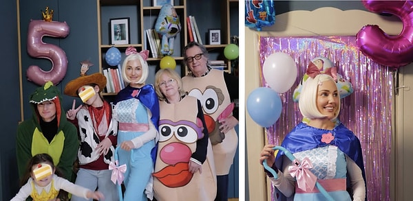 Yesterday marked the 5th birthday of Lily, the young daughter of renowned actress Meryem Uzerli. The birthday snapshots shared by the stunning actress on social media swiftly garnered considerable attention.