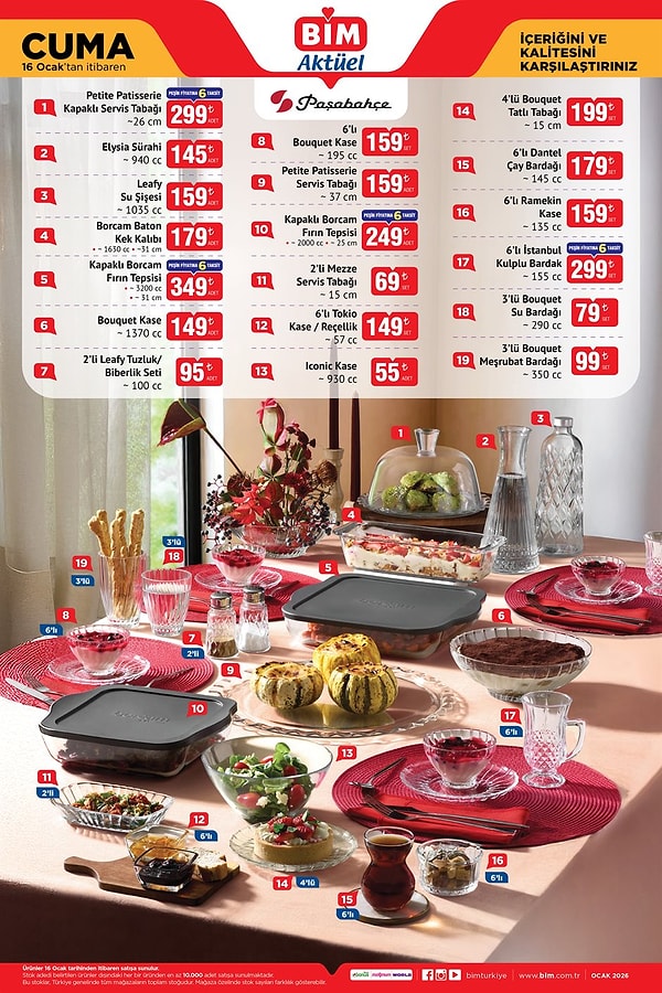 Paşabahçe Patissserie Kapaklı Servis Tabağı 299 TL