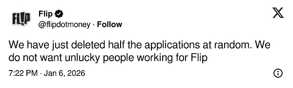 Çok fazla başvuru gelmesinin ardından bir açıklama daha geldi.